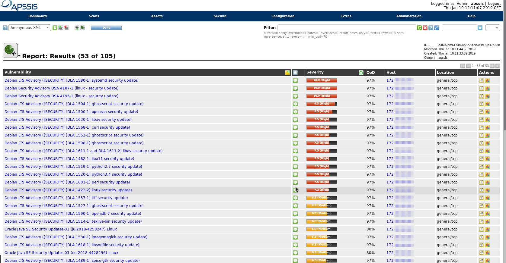 apssis_vuln_scanner_screenshot