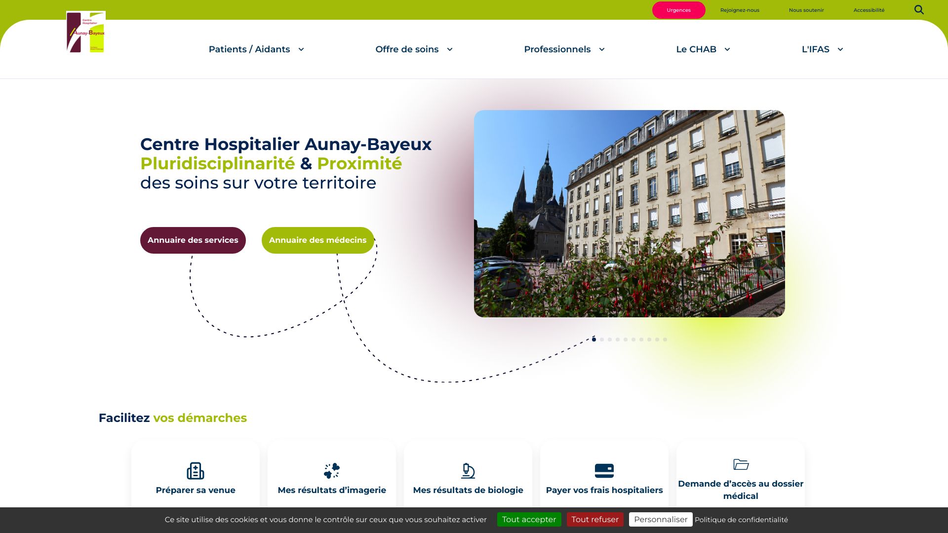 Screenshot of www_ch-bayeux_fr