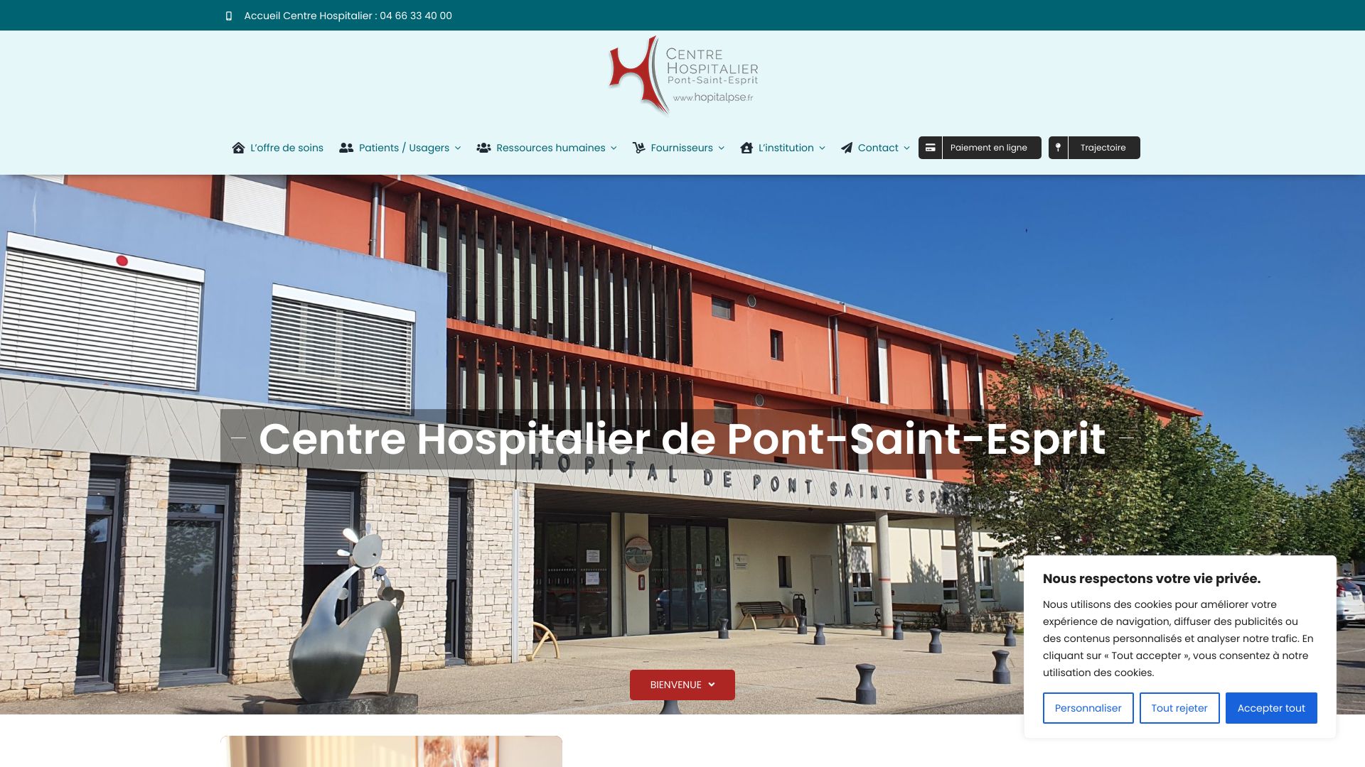 Screenshot of www_hopitalpse_fr