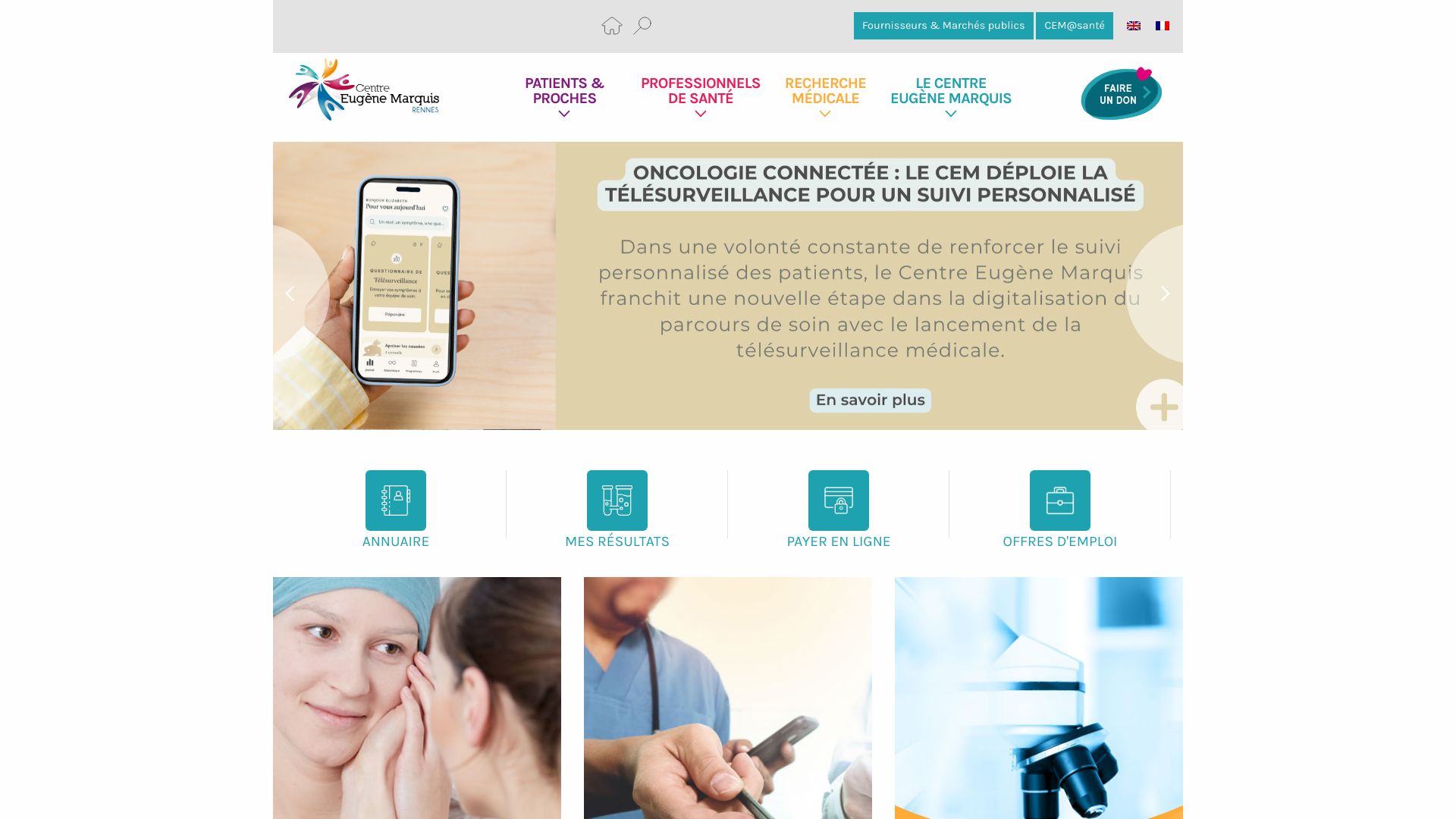 Screenshot of www_centre-eugene-marquis_fr